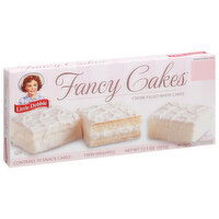 Little Debbie Fancy Cakes Creme Filled White Cakes, 10 Each