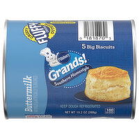 Pillsbury Grands! Biscuits, Buttermilk, Southern Homestyle, 5 Each