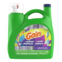 Gain Gain Liquid Laundry Detergent, Super Fresh Blast Scent, 107 Loads, 154 Fluid ounce