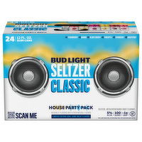 Bud Light Seltzer Seltzer Variety Pack, Hard Seltzer, Gluten Free, 24 Pack, 12 FL OZ Slim Cans, 5% ABV, 24 Each