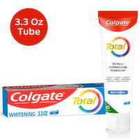 Colgate Total Whitening Toothpaste Gel, 3.3 Ounce