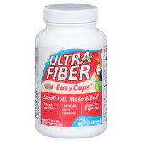 Ultra Fiber EasyCaps Fiber Supplement, Coated Caplets, 150 Each