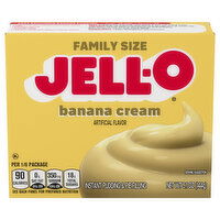 Jell-O Banana Cream Instant Pudding & Pie Filling Mix, 5.1 Ounce