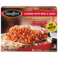 Stouffer's Lasagna, with Meat & Sauce, Party Size, 90 Ounce