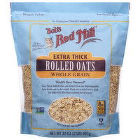 Bob's Red Mill Extra Thick Whole Grain Rolled Oats, 32 Ounce