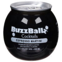 BuzzBallz Cocktails, Espresso Martini, 200 Millilitre