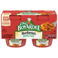 Chef Boyardee Beefaroni, 4 Pack, 4 Each