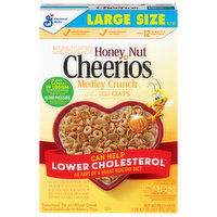 Cheerios Medley Crunch Cereal, Honey Nut, Large Size, 16.7 Ounce