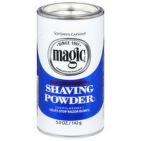 Magic Shaving Powder, Regular Strength, 5 Ounce