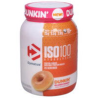 Dymatize ISO100 Hydrolyzed Protein Powder, Dunkin Glazed Donut, 21.5 Ounce