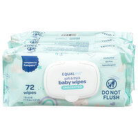 Equaline Baby Wipes, Unscented, 3 Each