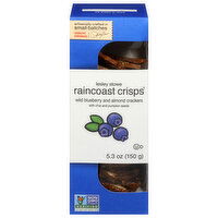 Raincoast Crisps Wild Blueberry and Almond Crackers with Chia and Pumpkin Seeds, 5.3 Ounce