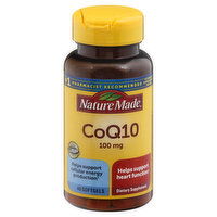 Nature Made CoQ10, 100 mg, Softgels, 40 Each