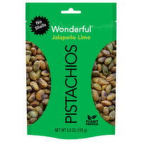 Wonderful No Shells Jalapeno Lime Pistachios, 5.5 Ounce