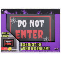 Fun World Bright Sign, Neon, Light Up, 1 Each