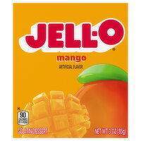 Jell-O Mango Gelatin Dessert Mix, 3 Ounce