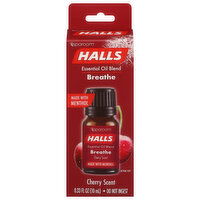 SpaRoom Halls Essential Oil Blend, Breathe, Cherry Scent, 0.33 Fluid ounce