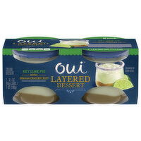 Oui Cream Dessert, Key Lime Pie, Layered, 2 Each