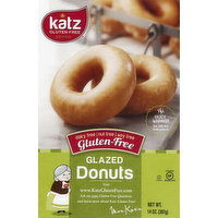 Katz Donuts, Gluten-Free, Glazed, 14 Ounce