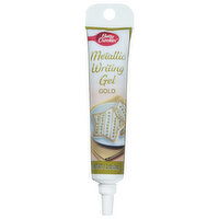 Betty Crocker Writing Gel, Mettalic, Gold, 1.2 Ounce