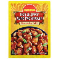 Sun-Bird Seasoning Mix, Hot & Spicy Kung Pao Chicken, 0.87 Ounce