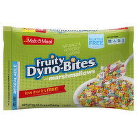 Malt O Meal Dyno-Bites Cereal, with Marshmallows, Fruity, 22 Ounce