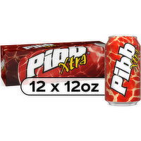 Pibb Xtra Fridge Pack Soda Soft Drinks, 12 Each