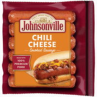 Johnsonville Smoked Sausages, Chili Cheese, 14 Ounce