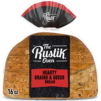 The Rustik Oven Hearty Grains & Seeds Whole Grain Bread, 16 oz, 16 Ounce