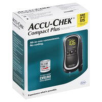 Accu-Chek Compact Plus Blood Glucose Monitoring System, 1 Each