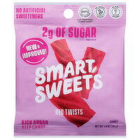 SmartSweets Candy, Berry Punch, Red Twists, 1.8 Ounce