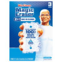 Mr. Clean Multi-Purpose Cleaner, Multi-Purpose, Ultra Foamy, Magic Eraser, 3 Each