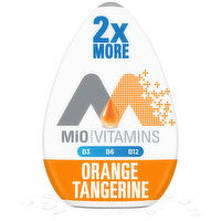 Mio Orange Tangerine Naturally Flavored Liquid Water Enhancer with 2X More, 3.24 Fluid ounce