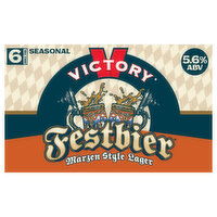 Victory Marzen Style Lager Festbier Beer, 6 Each