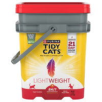 Tidy Cats LightWeight Clumping Litter, Multi-Cat, 24/7 Performance, 17 Pound