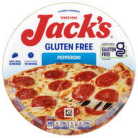 Jack's Pizza, Gluten Free, Pepperoni, 14.8 Ounce