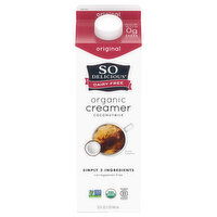 So Delicious Dairy Free Organic Coconutmilk Original Creamer, 32 Fluid ounce