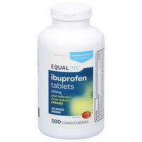 Equaline Ibuprofen, 200 mg, Coated Tablets, 500 Each