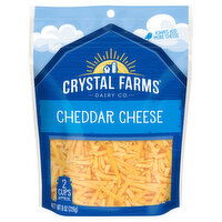 Crystal Farms Cheese, Cheddar, 8 Ounce