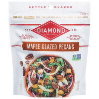 Diamond Pecans, Maple Glazed, 5.5 Ounce