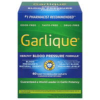 Garlique Blood Pressure Formula, Caplets, 60 Each