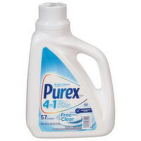 Purex Detergent, Concentrated, Free & Clear, 75 Fluid ounce