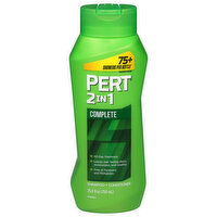 Pert Shampoo + Conditioner, 2 in 1, Complete, 25.4 Fluid ounce