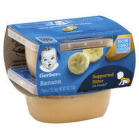 Gerber Natural for Baby Banana, Supported Sitter 1st Foods, 2 Pack, 2 Each