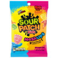 Sour Patch Kids Candy, Big Kids, Soft & Chewy, Heads, 8 Ounce