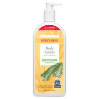 Burt's Bees Body Lotion, Aloe & Shea Butter, Sensitive, 12 Ounce