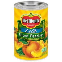Del Monte Lite Sliced Peaches, 15 Ounce