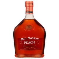 Paul Masson Brandy, Grande Amber, Peach, 750 Millilitre