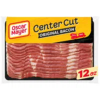 Oscar Mayer Original Center Cut Bacon, for a Low Carb Lifestyle, 12 Ounce