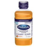 Pedialyte Electrolyte Solution, Peach Mango, 33.8 Fluid ounce